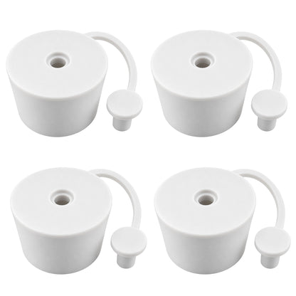 Demijohn Bung Airlock Cap 32mm White Rubber Fermentation Stopper Home Brew Wine 1-10 Pack