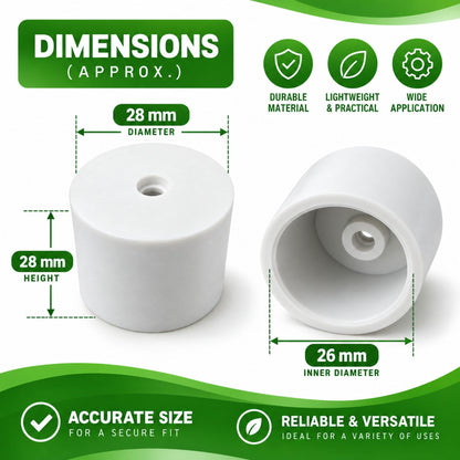 Demijohn Bung Airlock Stopper White Rubber for Home Brew Wine Beer Fermentation Various Sizes