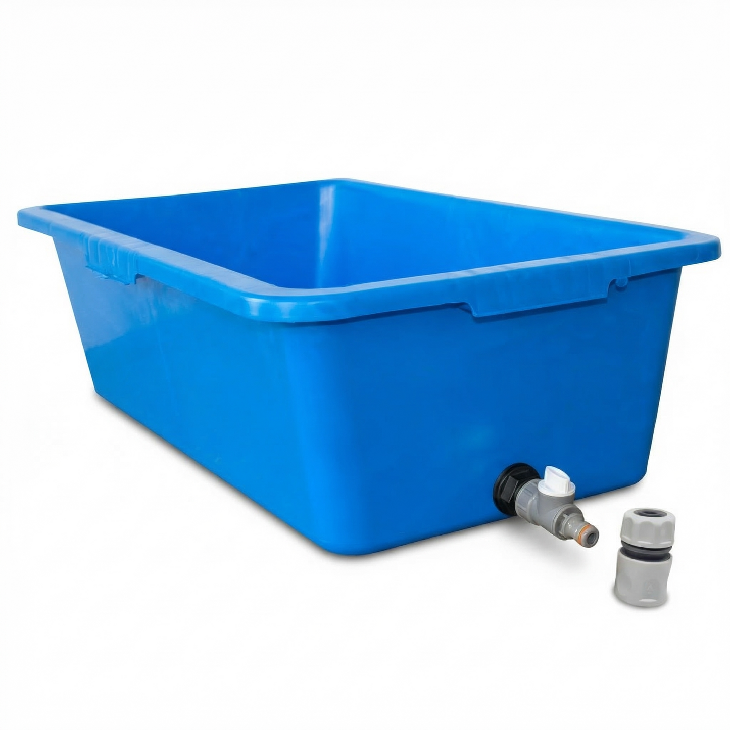 Heavy Duty 90L Dog Bath Tub Pet Washing Pool with Drain Plug and Hose Connector Large Plastic Dog Wash Tub for Indoor Outdoor Grooming Cooling Pool Multi Colour