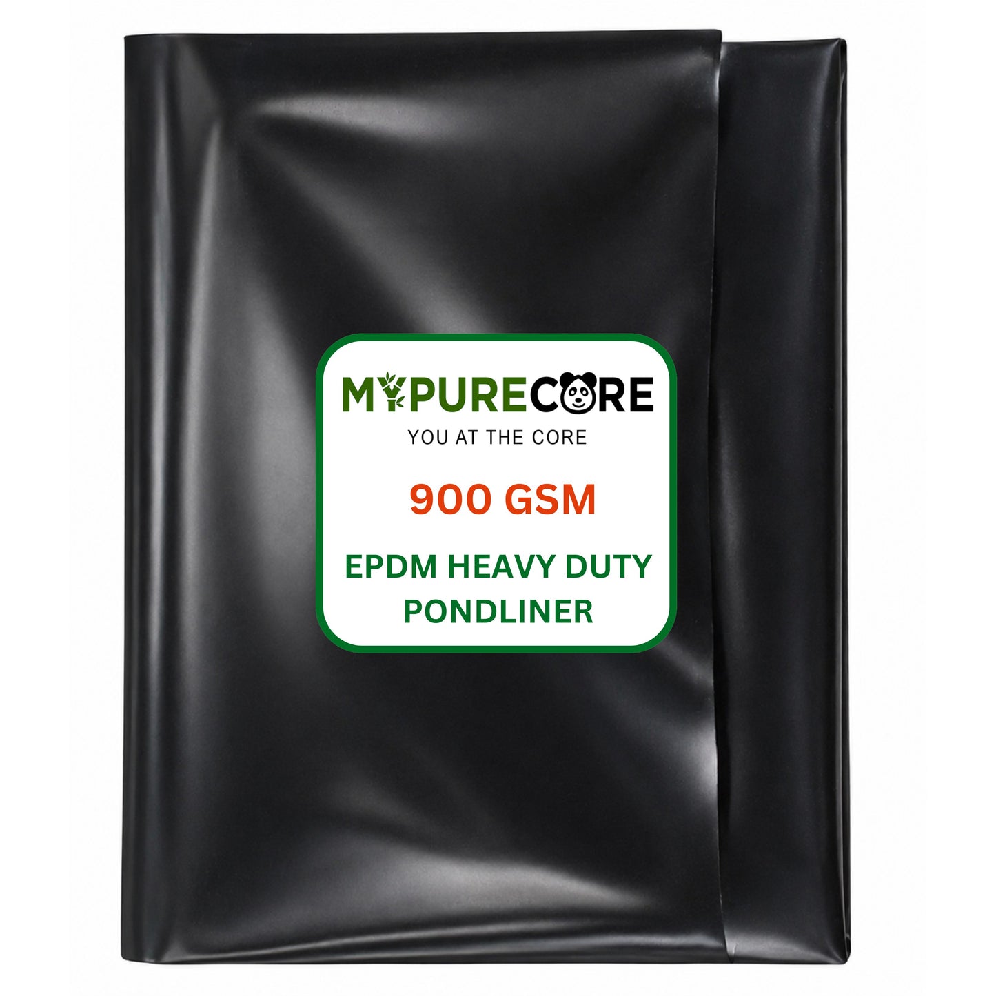 Pond Liner EPDM Rubber Heavy Duty 900GSM Waterproof Fish Pond Membrane Black Multiple Sizes