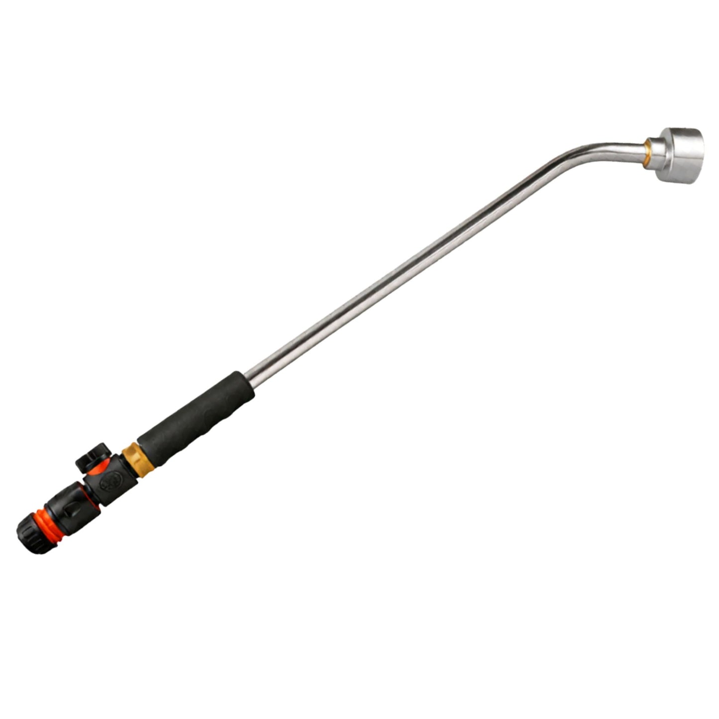 Watering Lance Kit 50cm 75cm 90cm Aluminium Garden Watering Wand with Flow Control Valve & Hose Connector for Plants, Pots, Borders, Raised Beds & Hanging Baskets