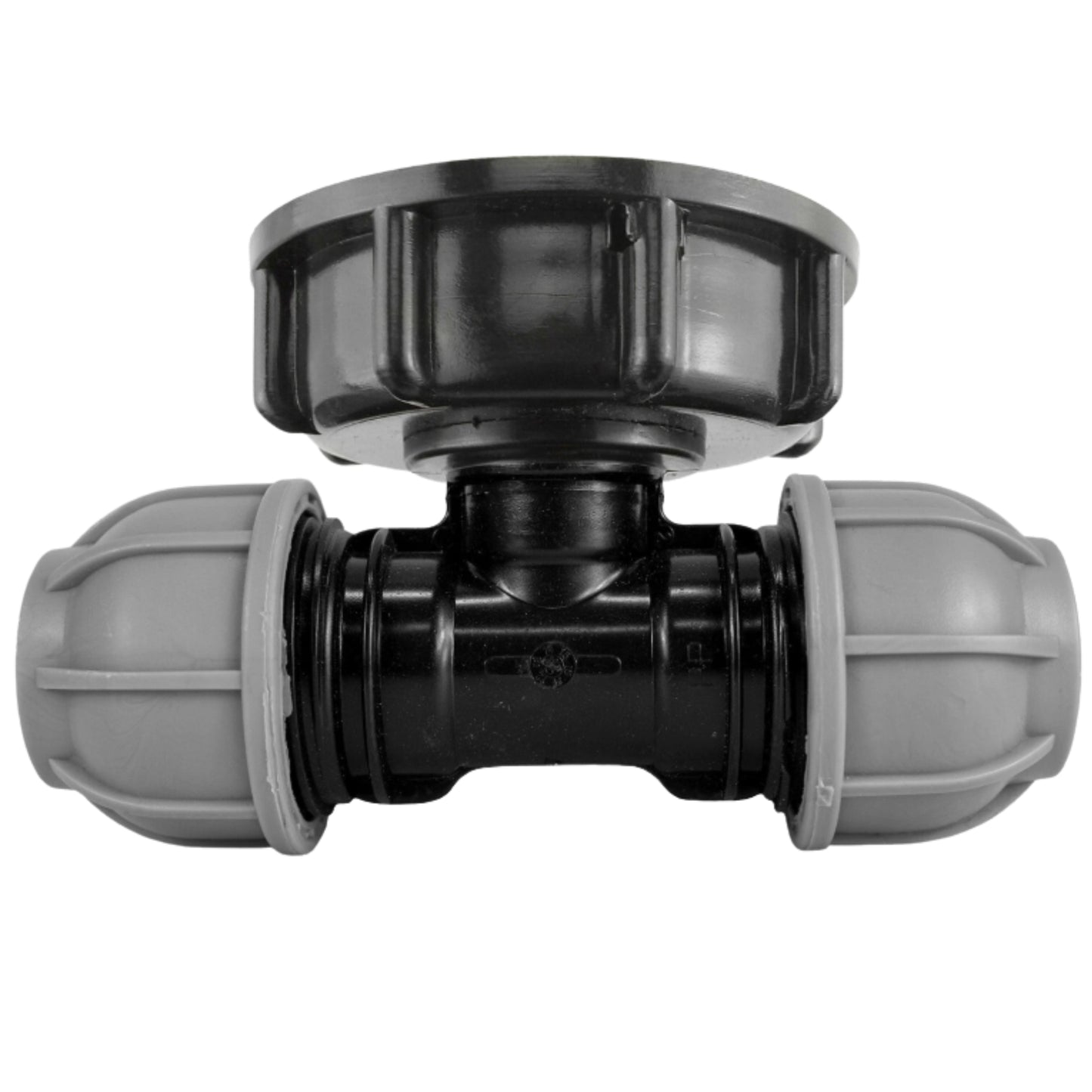 Water Tank Adapter IBC S60x6 to MDPE Pipe 20mm/25mm/32mm - Straight, Elbow, Tee