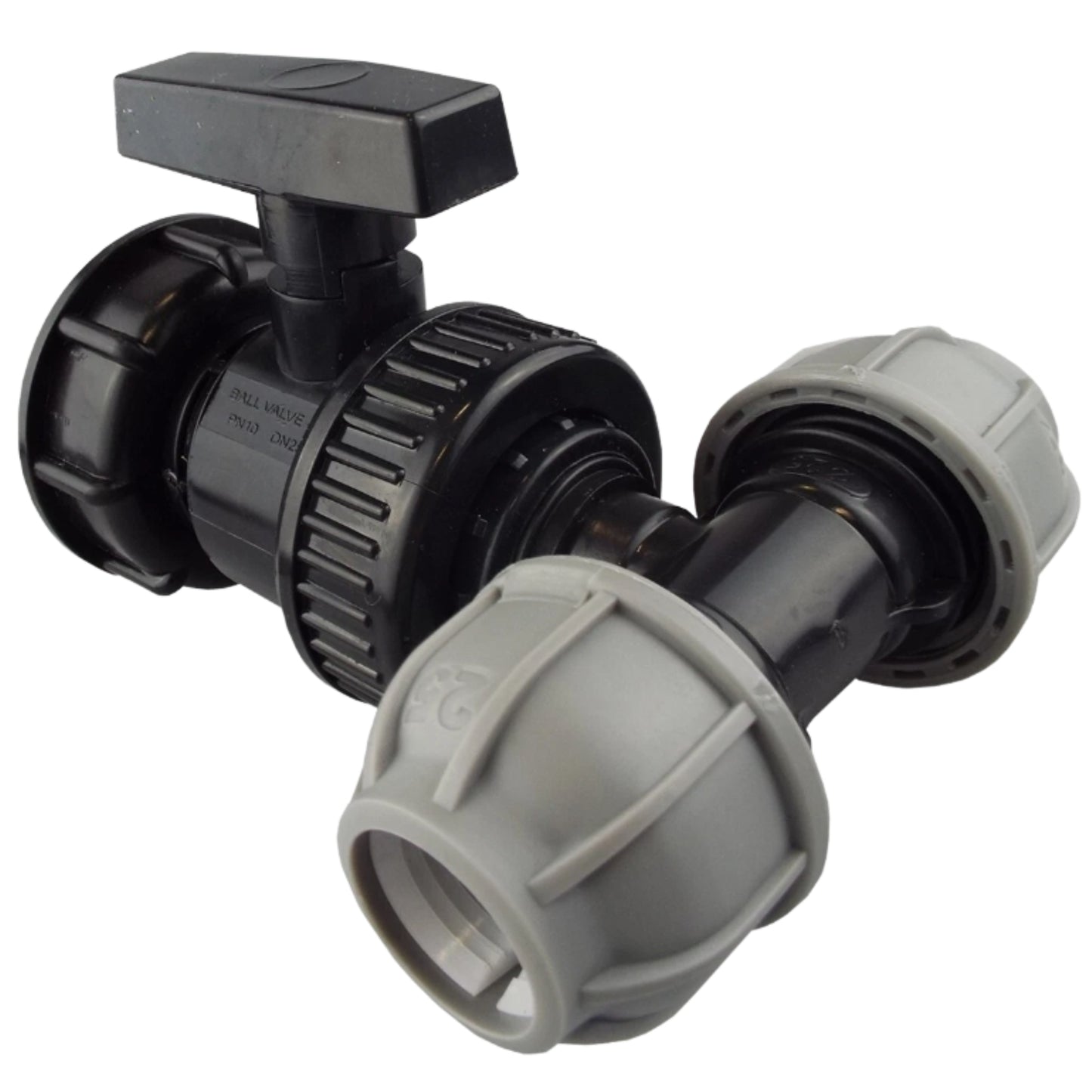 Water Tank Adapter IBC S60x6 to MDPE Pipe 20mm/25mm/32mm - Straight, Elbow, Tee