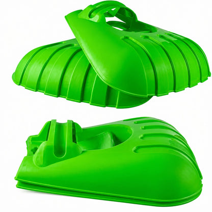Leaf Garden Grabbers Lawn Scoops Leaf Collectors Large Plastic Pair