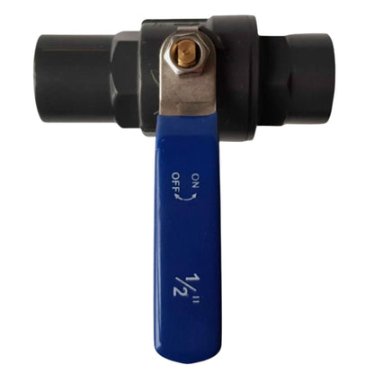 Full Flow Lever Valve 40mm (1.5") for Pond Pumps, Water Pipes or Layflat Hose