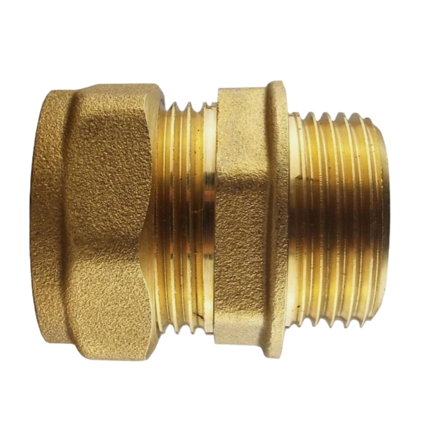 MDPE Fittings to Copper Adaptor Sets, including PTFE Tape - Straight, Elbow, Tee, Valve - 15mm 22mm 28mm 32mm Brass Compression