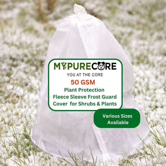 Plant Protection 50GSM Fleece Sleeve Frost Guard Cover for Shrubs & Plants