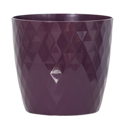 Plant Pots 12cm–30cm – Durable Indoor & Outdoor Plastic Planters with Glossy Finish – Modern Decorative Flower Pots for Houseplants, Herbs, and Home Décor