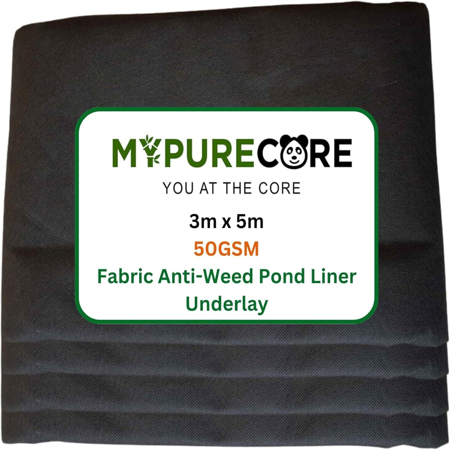 Pond Liner Underlay (3m x 5m), (3m x 3m) - Tear-Resistant, Durable Garden Pool Foundation - Perfect for Wildlife and Decorative Ponds