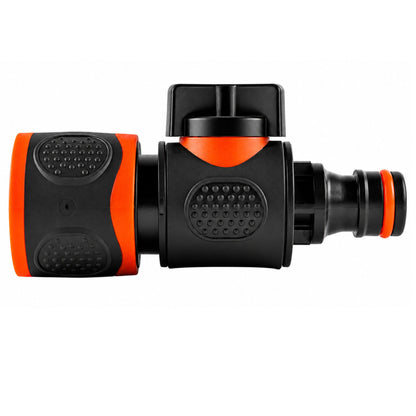 Porous Soaker Hose Irrigation Kit with Flow Control Valve | Flexible Garden Watering Hose Root Irrigation System | 7.5m - 30m