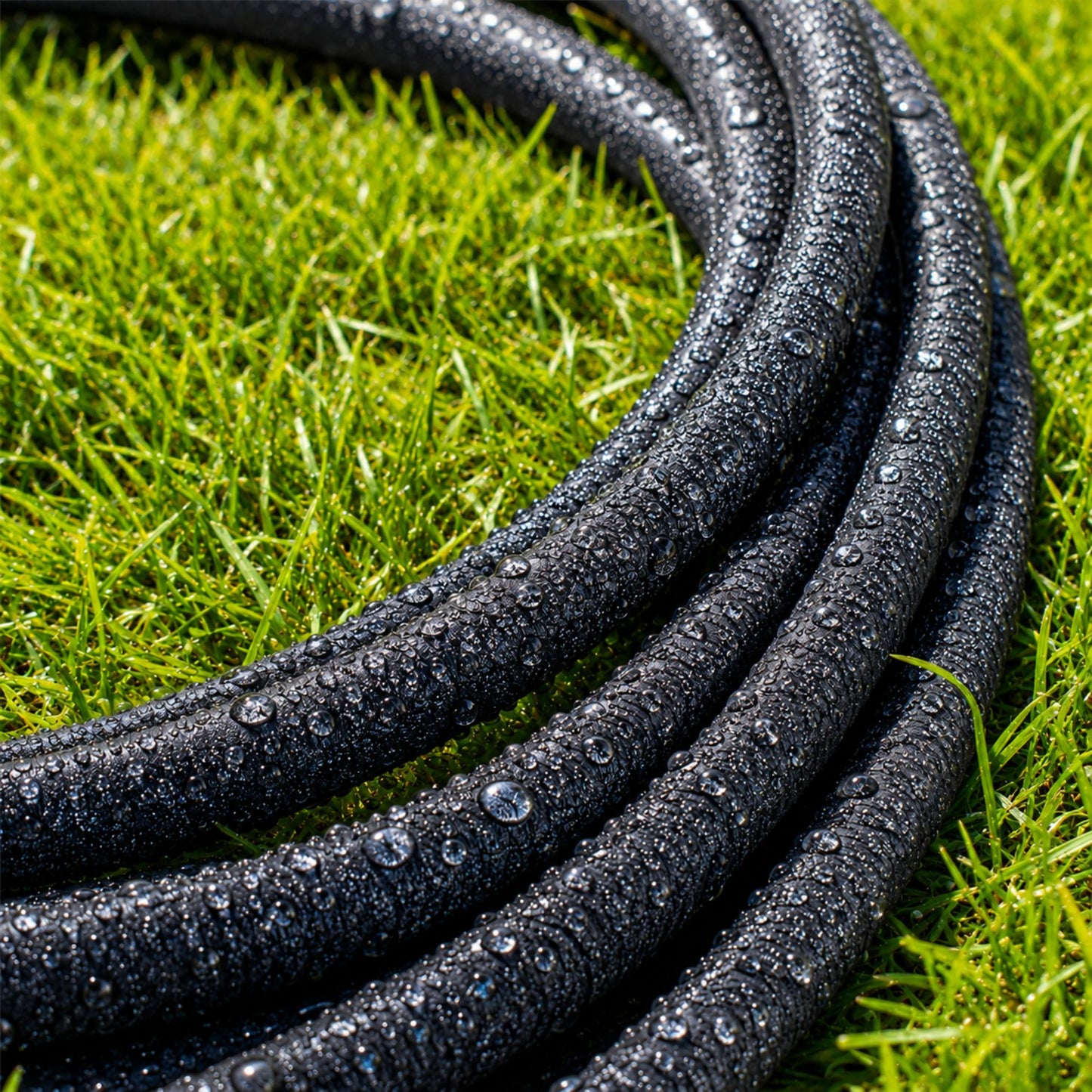 Porous Soaker Hose Irrigation Kit with Flow Control Valve | Flexible Garden Watering Hose Root Irrigation System | 7.5m - 30m