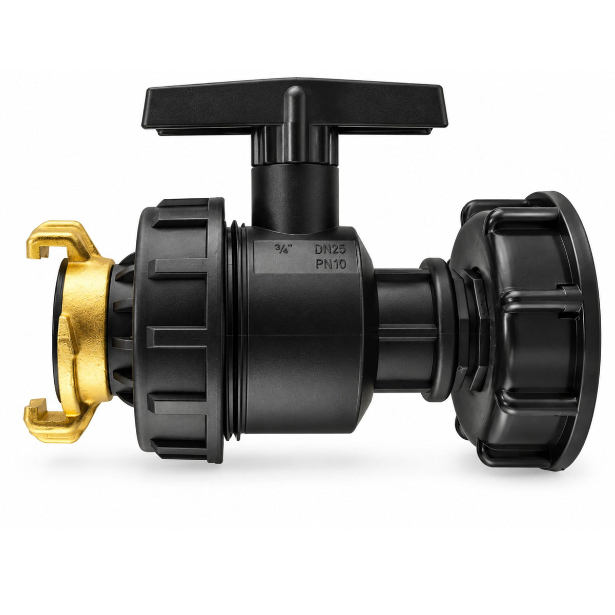 IBC S60x6 Tank Adapter Brass GEKA Claw Coupling Hose Tail Elbow Valve Water Connector Fitting Kit