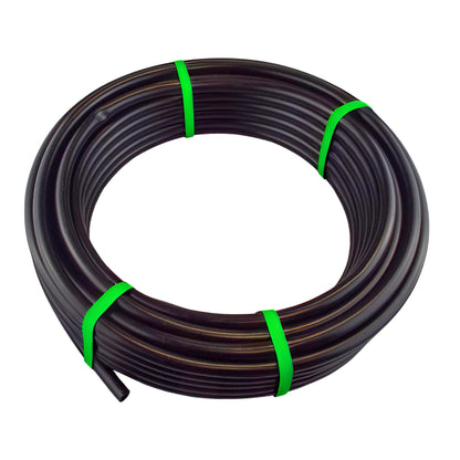 Irrigation Pipe 13mm / 16mm LDPE Garden Watering Hose – Heavy Duty UV Resistant Black Tubing Roll for Drip System, Greenhouse, Outdoor Plant Irrigation – Flexible Hose Pipe
