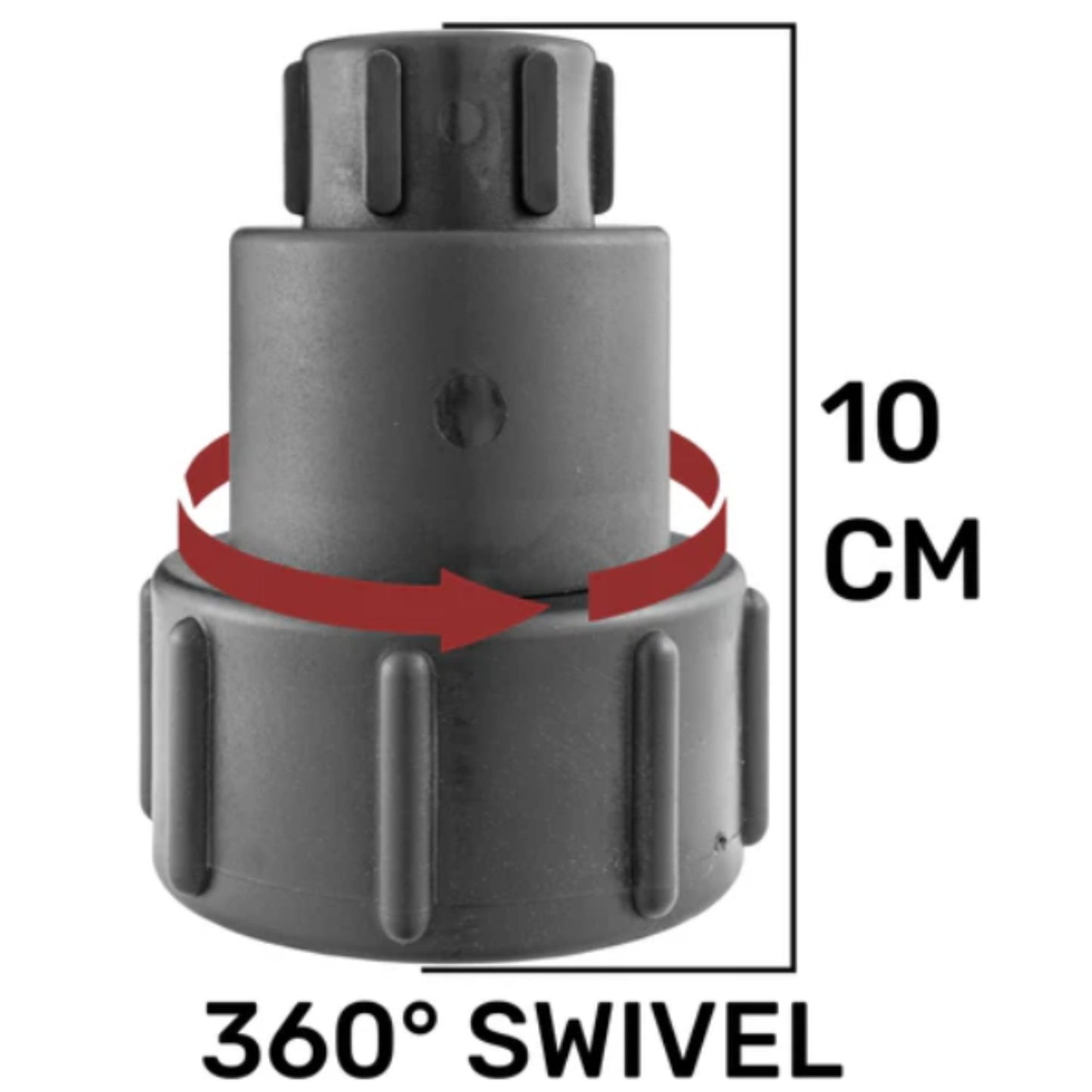 IBC 2" S60X6 Tank Extender Adaptor 360° Swivel Extension Tap Options + PTFE Tape