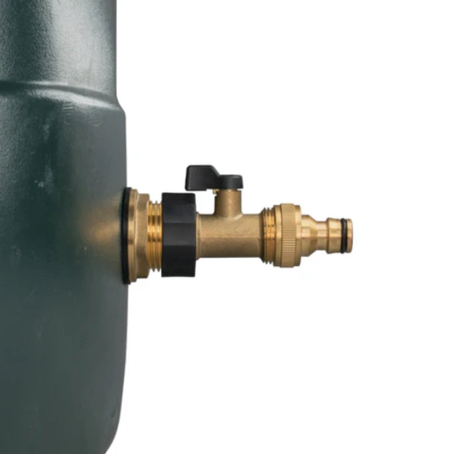 Water Butt Brass Kit 3/4" BSP to 1/2" – Heavy-Duty Brass Tank Connector with Tap Options for Rainwater Harvesting & IBC Containers