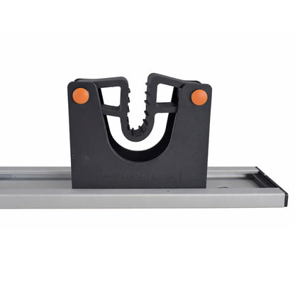 Tool Holder Wall Mount Aluminium Rail Gripper Storage Rack 3 or 5 Handles