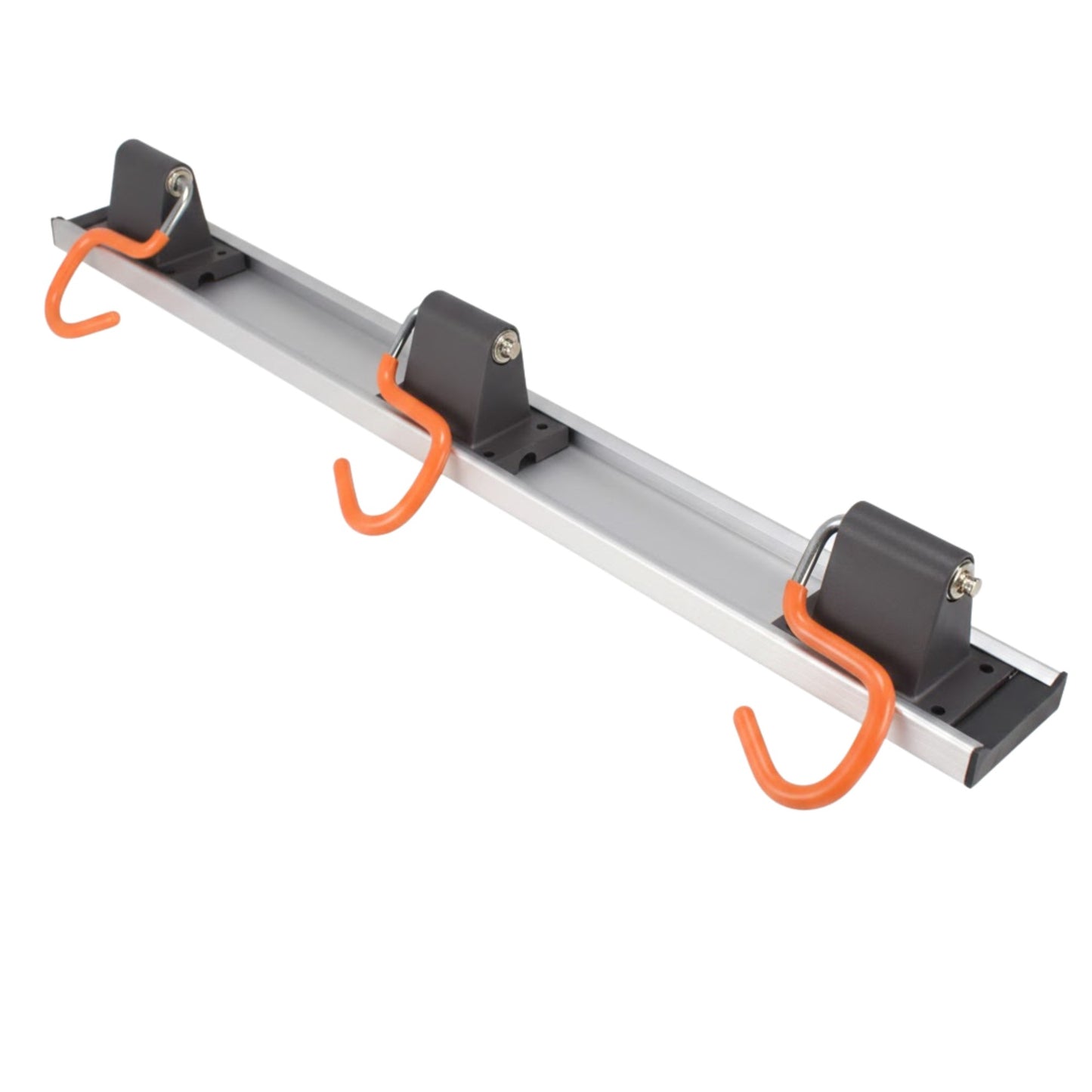 Tool Rack Rail Wall Mount Organizer Garage Garden Shed Storage 3 or 5 Hooks