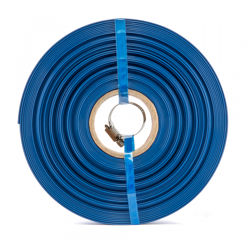 30m Lay Flat Aqua Hose Pipe 1" with Securing Clip – 1 Bar Working Pressure