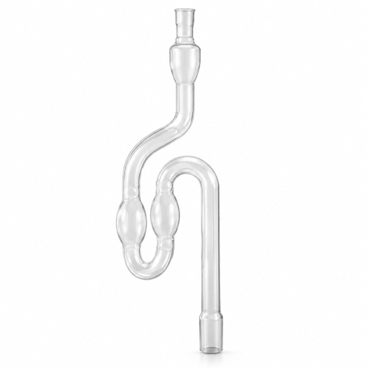 Fermentation Airlock Kit 6-Chamber Clear Plastic with White Rubber Bung KZ32 Cap Home Brew Wine Beer