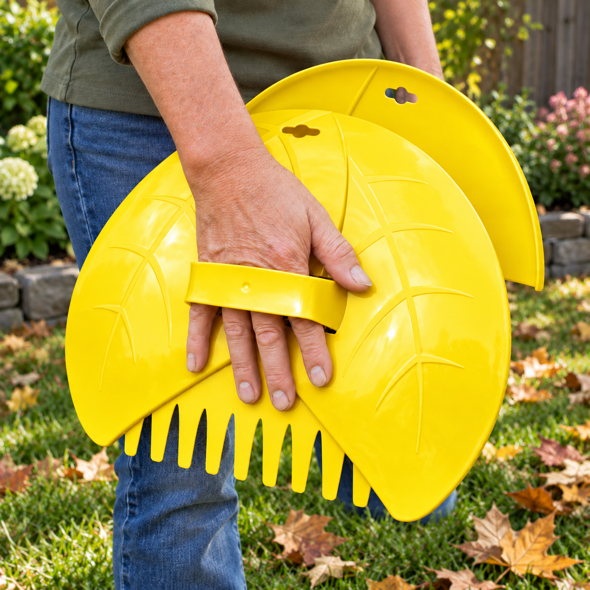 Leaf Grabber Garden Leaf Rake Garden Tool Pair Outdoor Garden Hands